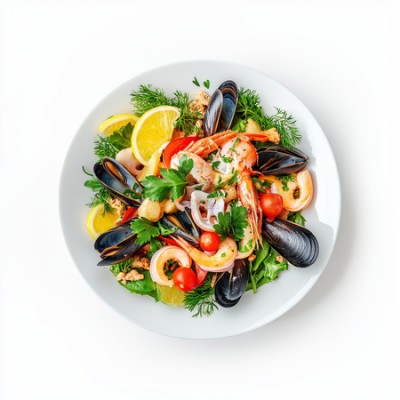Фирменное блюдо Морской гриль прованс - купить в Эсетаре
