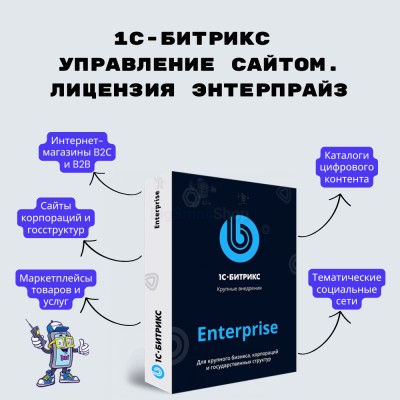 1С-Битрикс: Управление сайтом. Лицензия Энтерпрайз - купить в Эсетаре